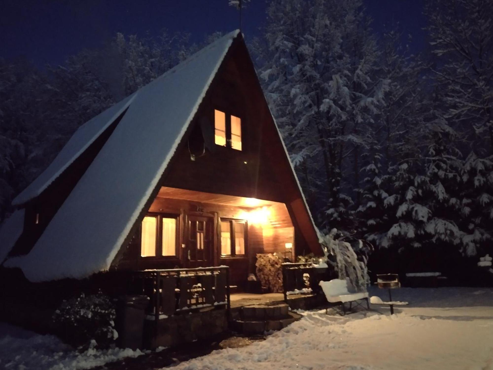 Domki Pod Skalka Baligród المظهر الخارجي الصورة